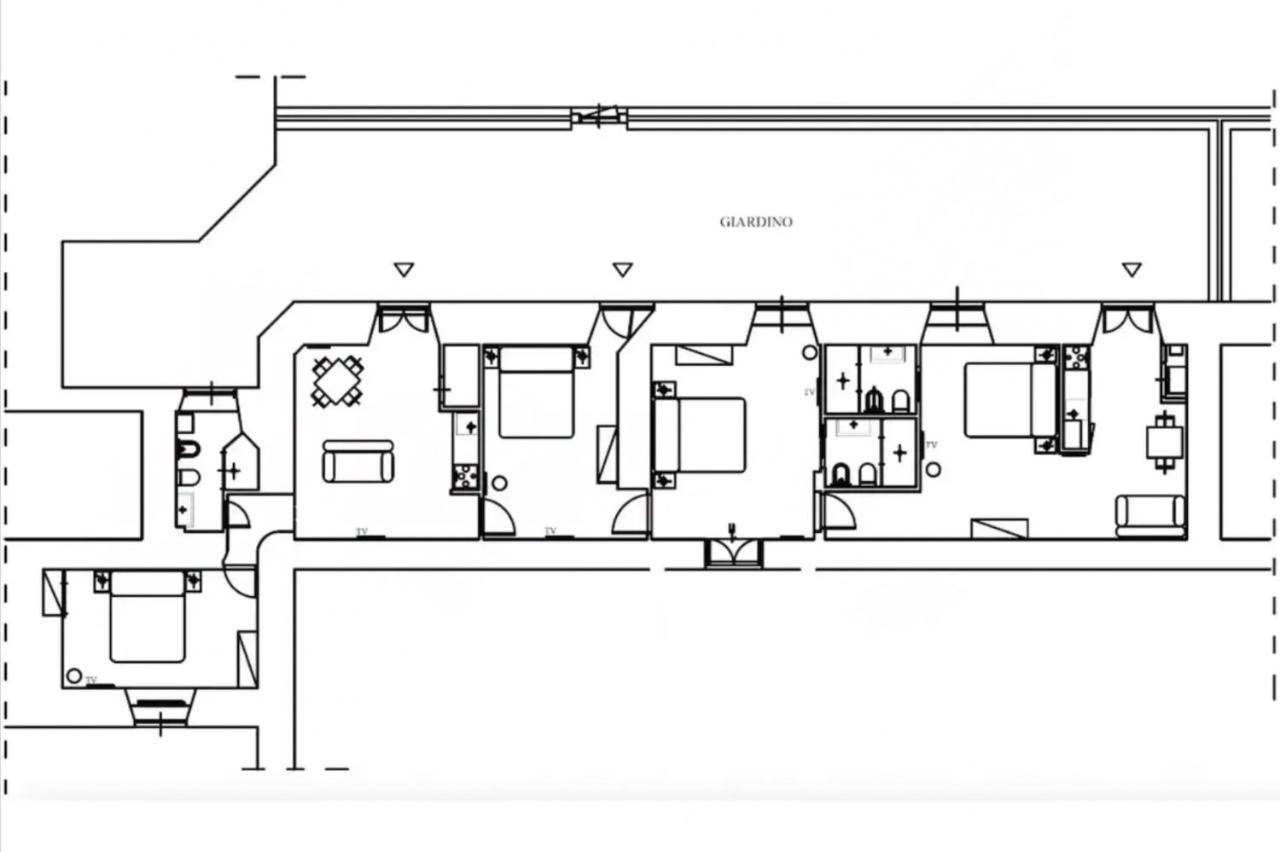 New-Big Honey Colosseum 4Bdr + 2Sofa Bed A/C Rome Exterior photo